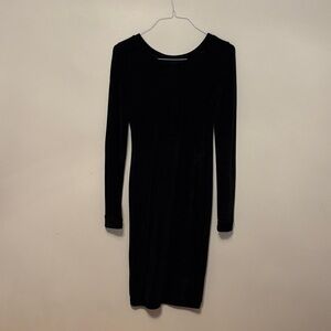 Humanoid Black Long Sleeve Dress Size S